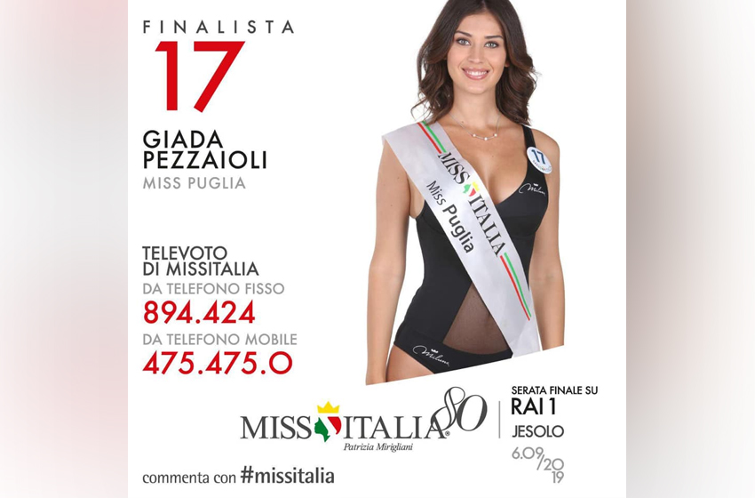  La Puglia al televoto per le sue 5 finaliste a Miss Italia 2019