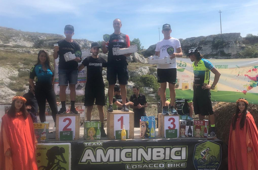  Ciclismo: Asd Canusium Bike protagonista in Mountain Bike a Gravina. Sul podio Manfred Geier.