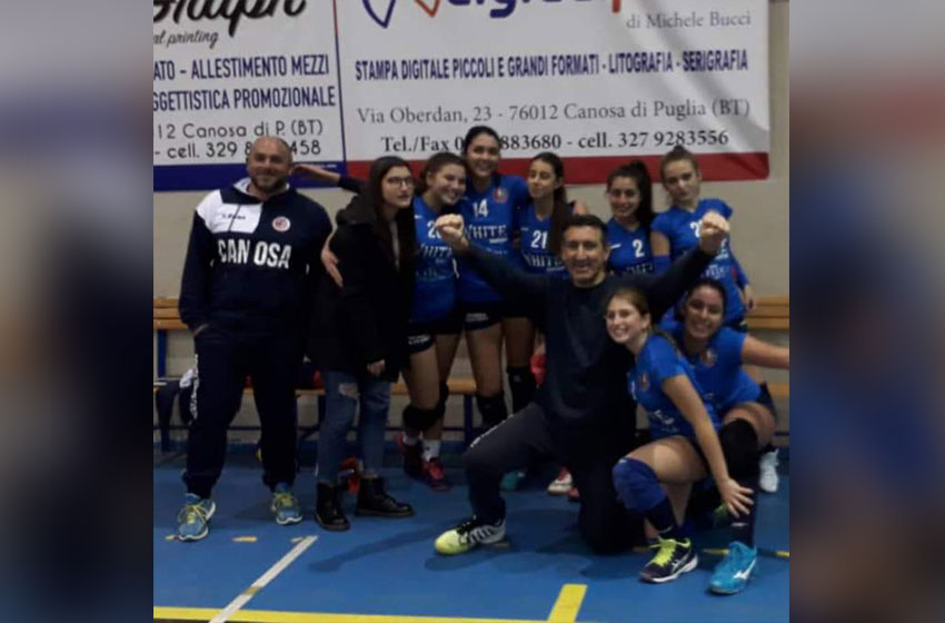  Volley: continua a vele spiegate la stagione in casa Diomede. Vince la prima divisione e la Under 16