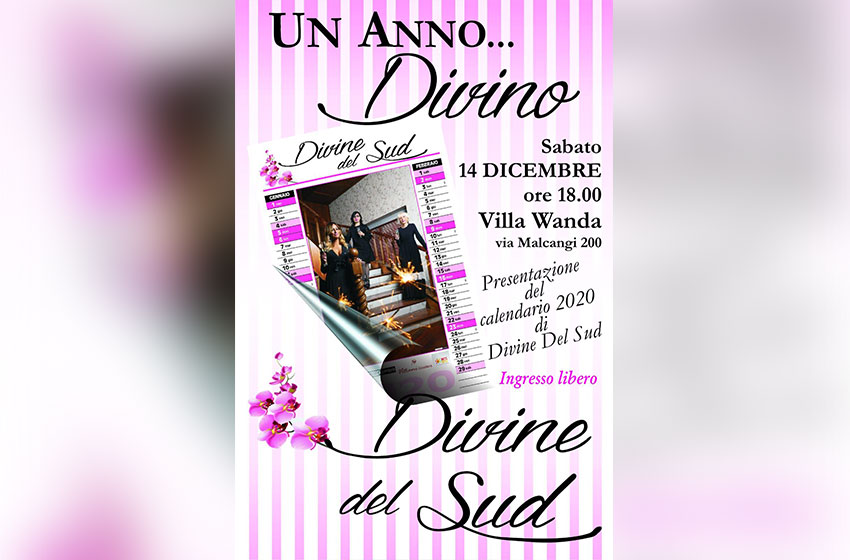  Presentazione del calendario 2020 di Divine del Sud