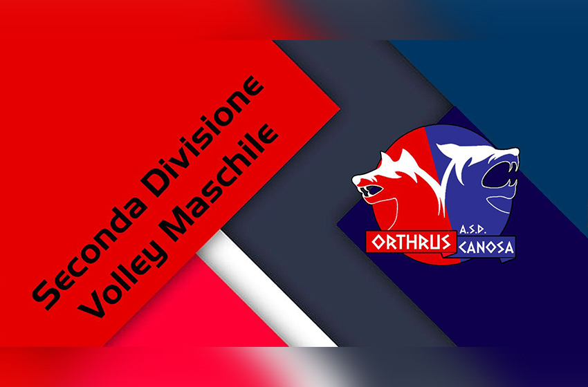  Pronta la Orthrus Canosa Pallavolo. A febbraio Seconda Divisione Maschile