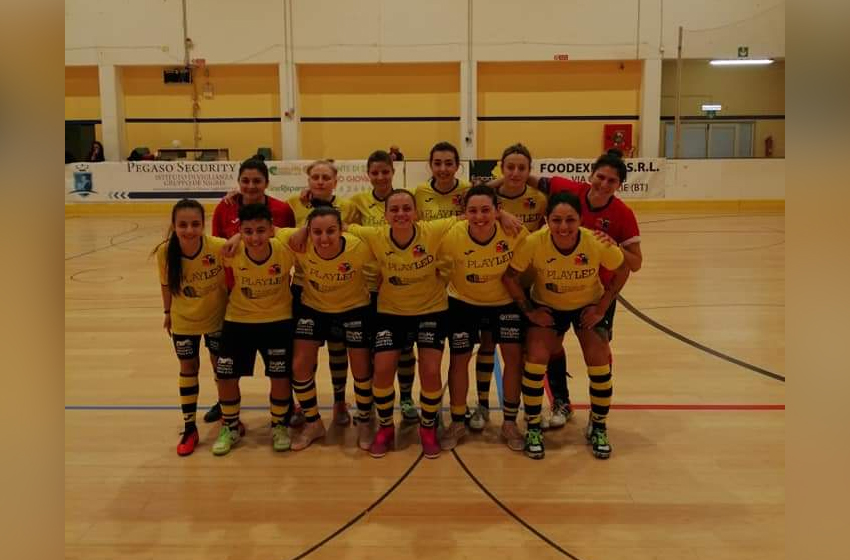  Calcio a 5 femminile: ottimo pareggio a Molfetta per le ragazze della Orthrus Canosa